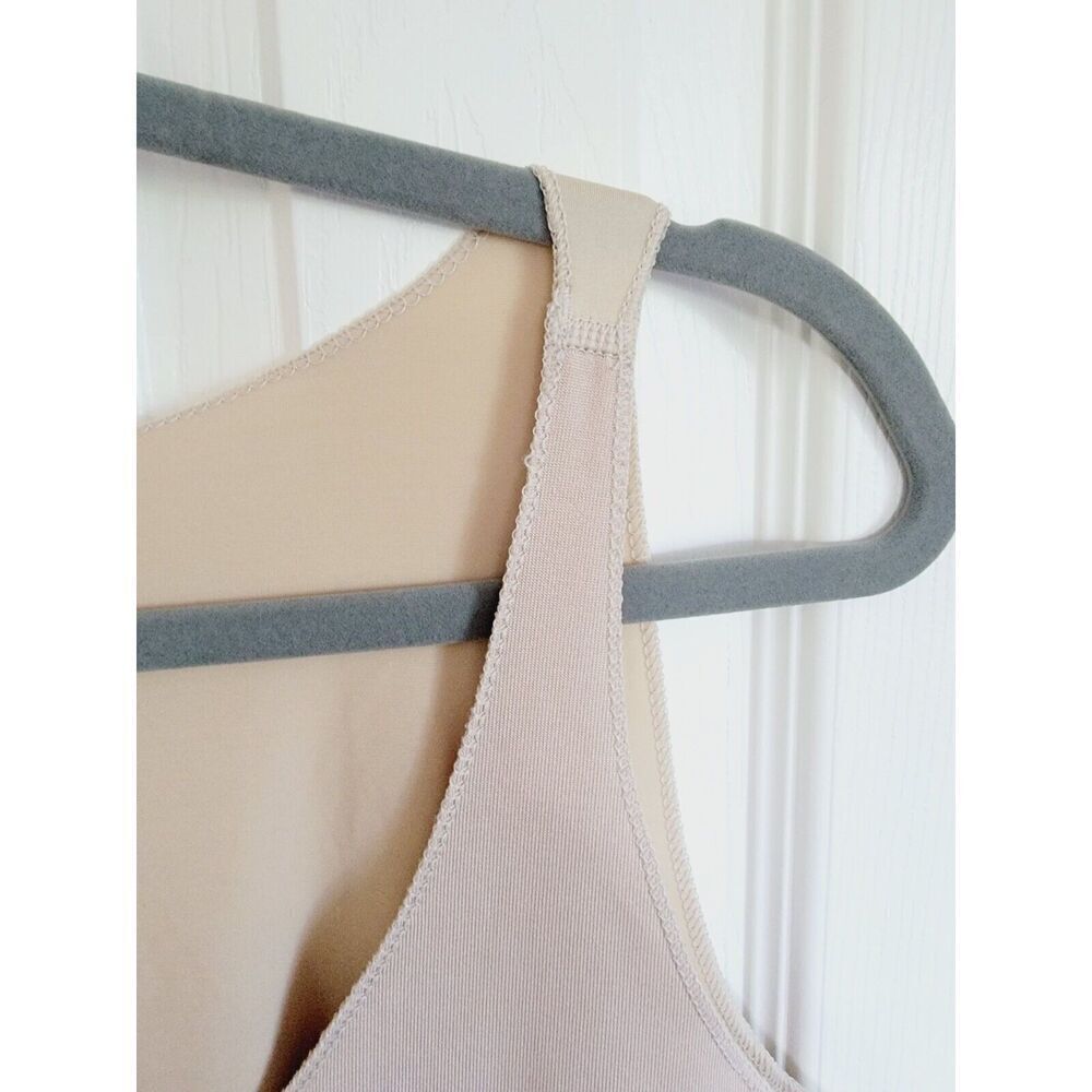 Spanx 3X Hide + Sleek Cami Shaper Beige‎ Nude Tank Top Women's Size 3X - Picture 5 of 5